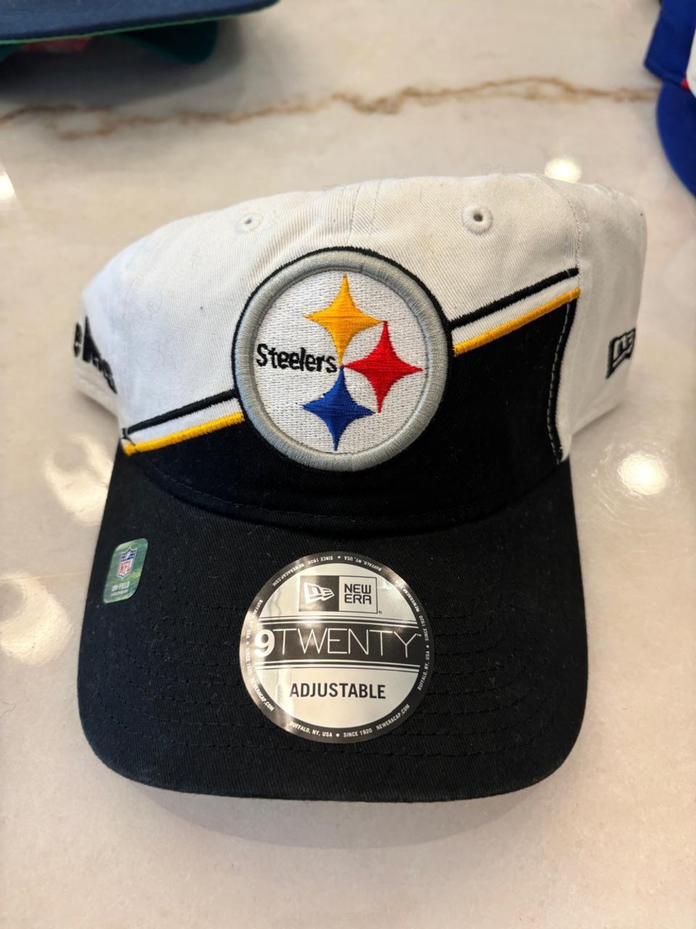 Pittsburgh Steelers New Era 9TWENTY 2023 Sideline Adjustable Hat #B12